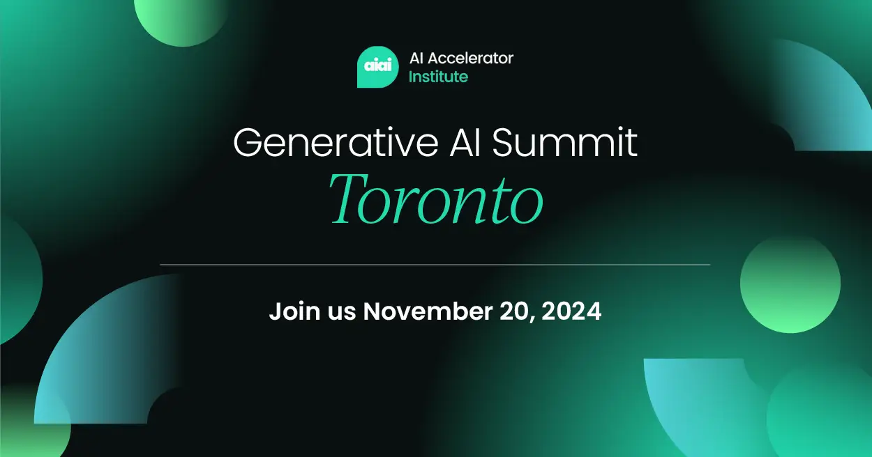 Generative Ai Summit Toronto