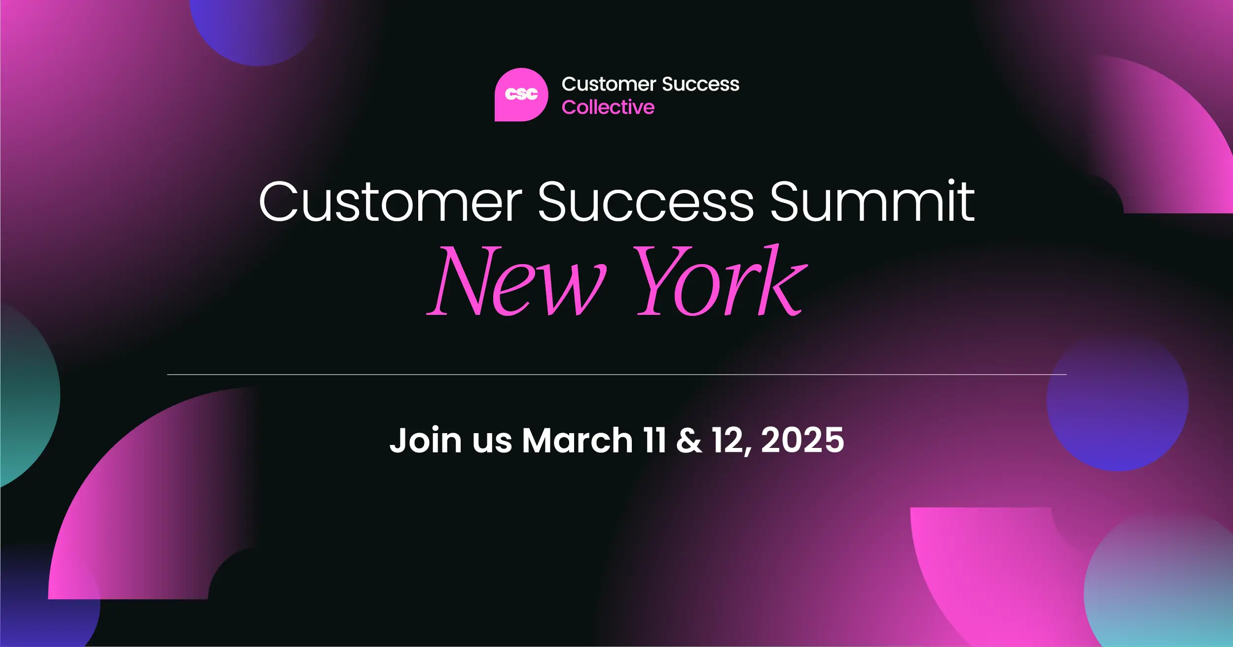 Agenda | Customer Success Summit | New York