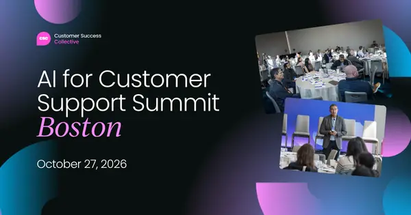 AI for Customer Support Summit Boston logo