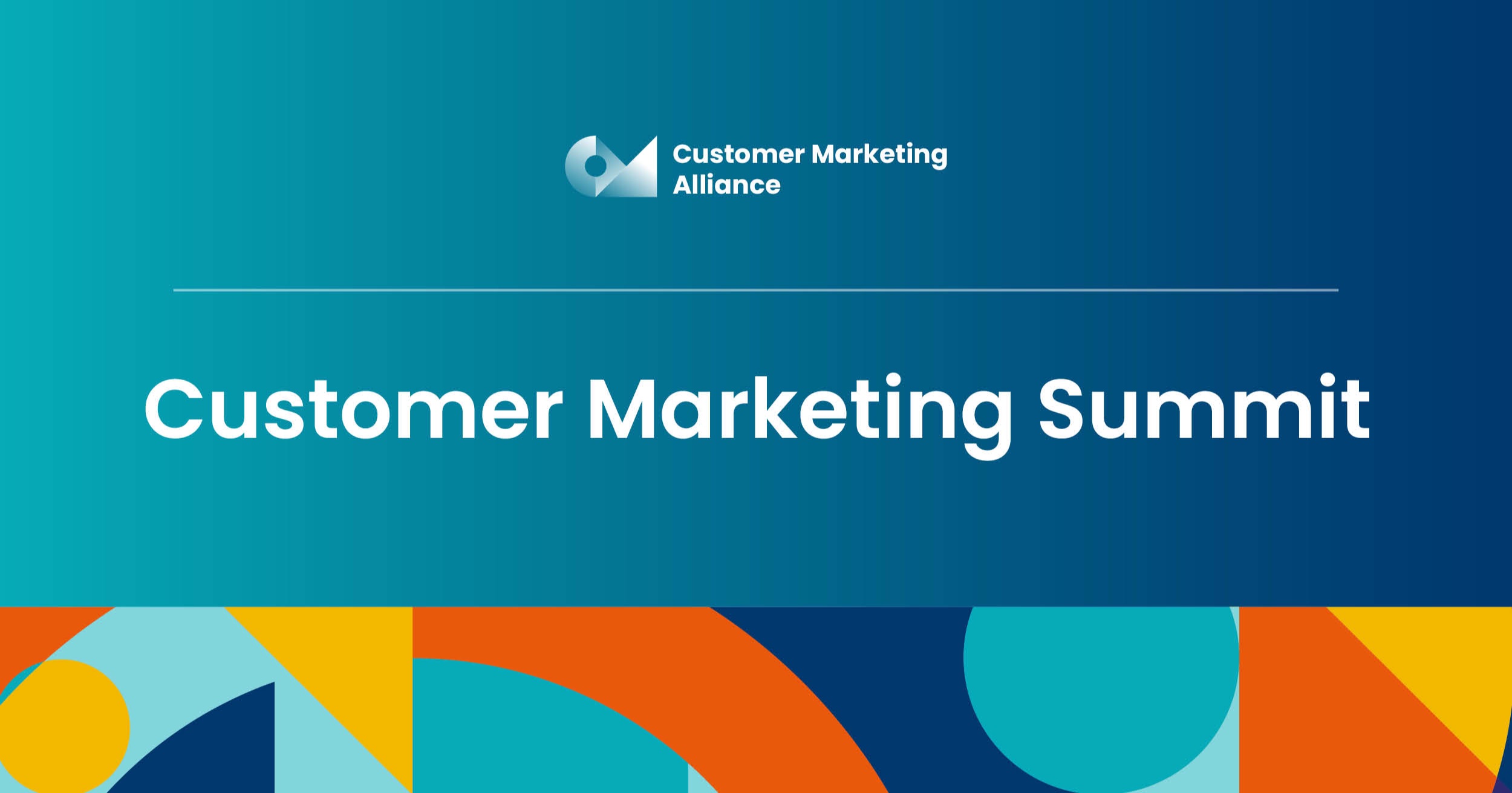 Customer Marketing Summit Boston 2024