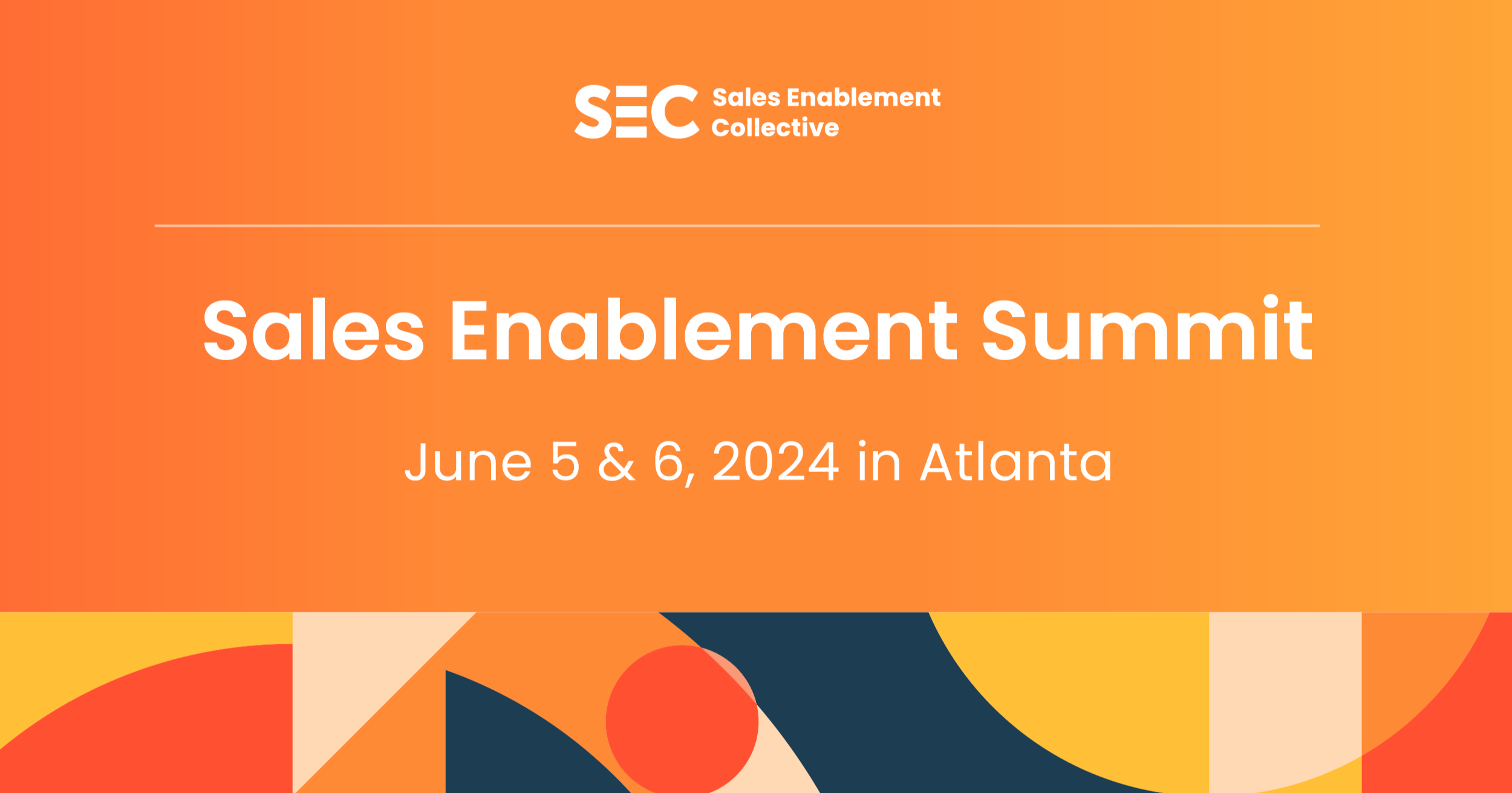 Agenda Sales Enablement Summit Atlanta