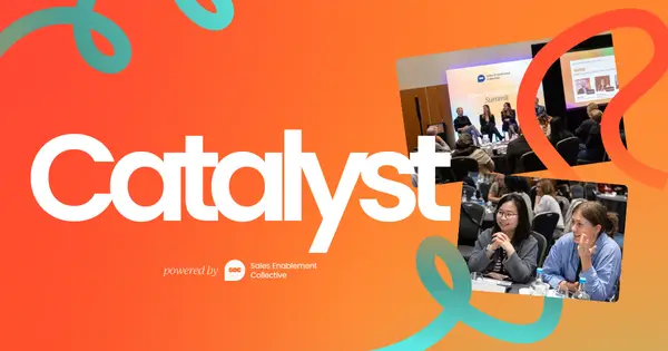 Catalyst powered by Sales Enablement Collective logo