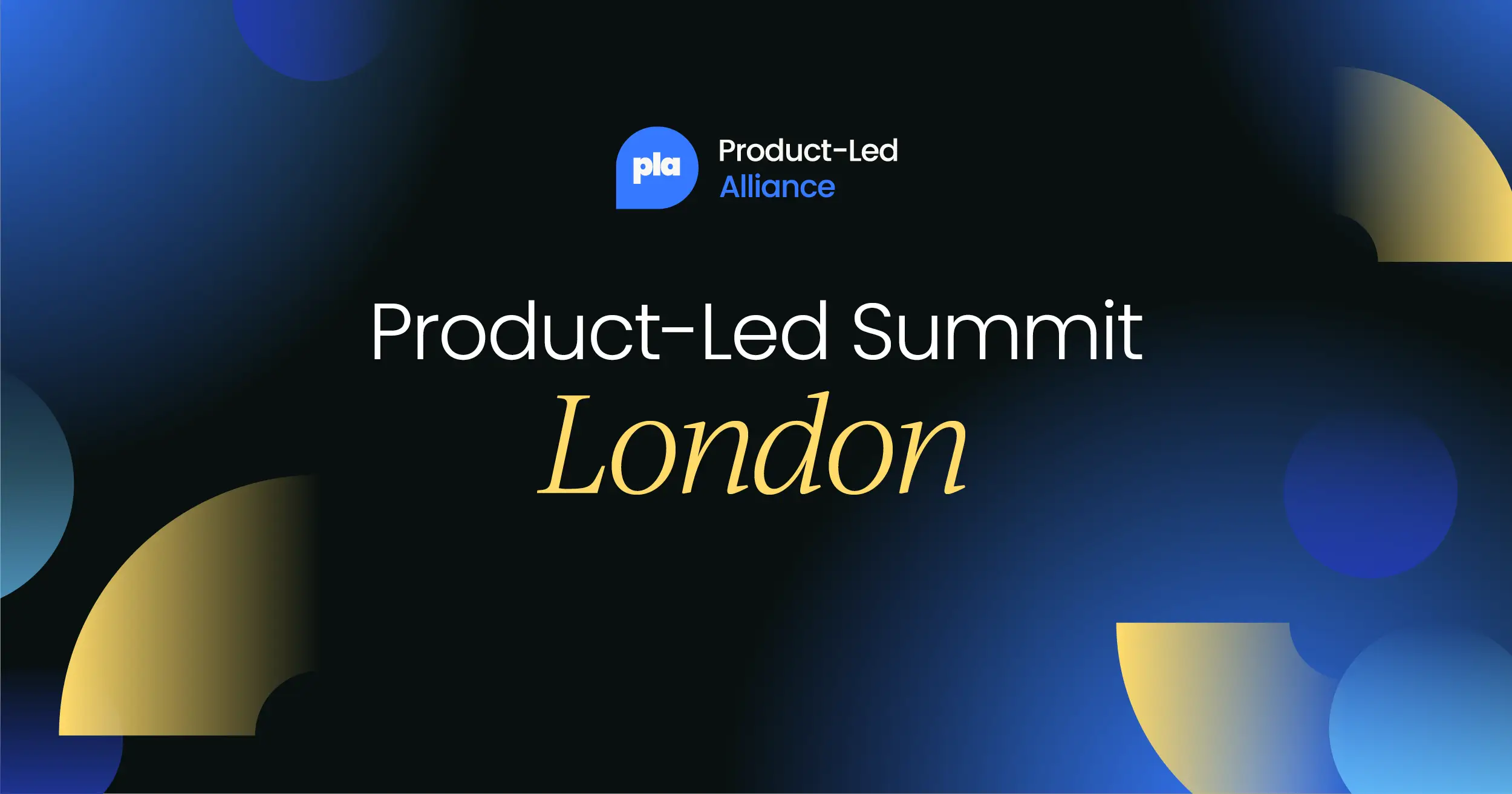 Product-Led Summit London