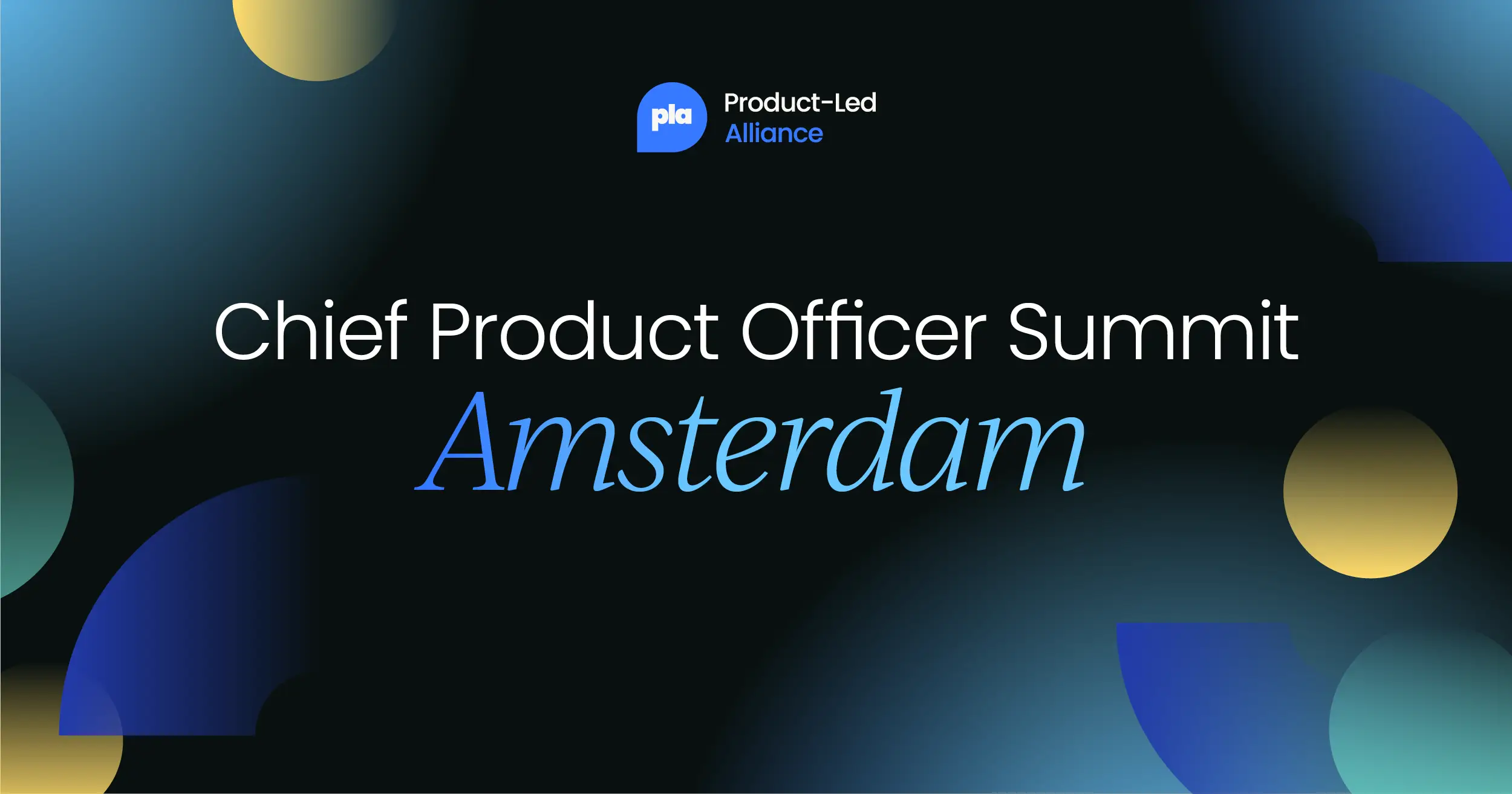 Chief Product Officer Summit