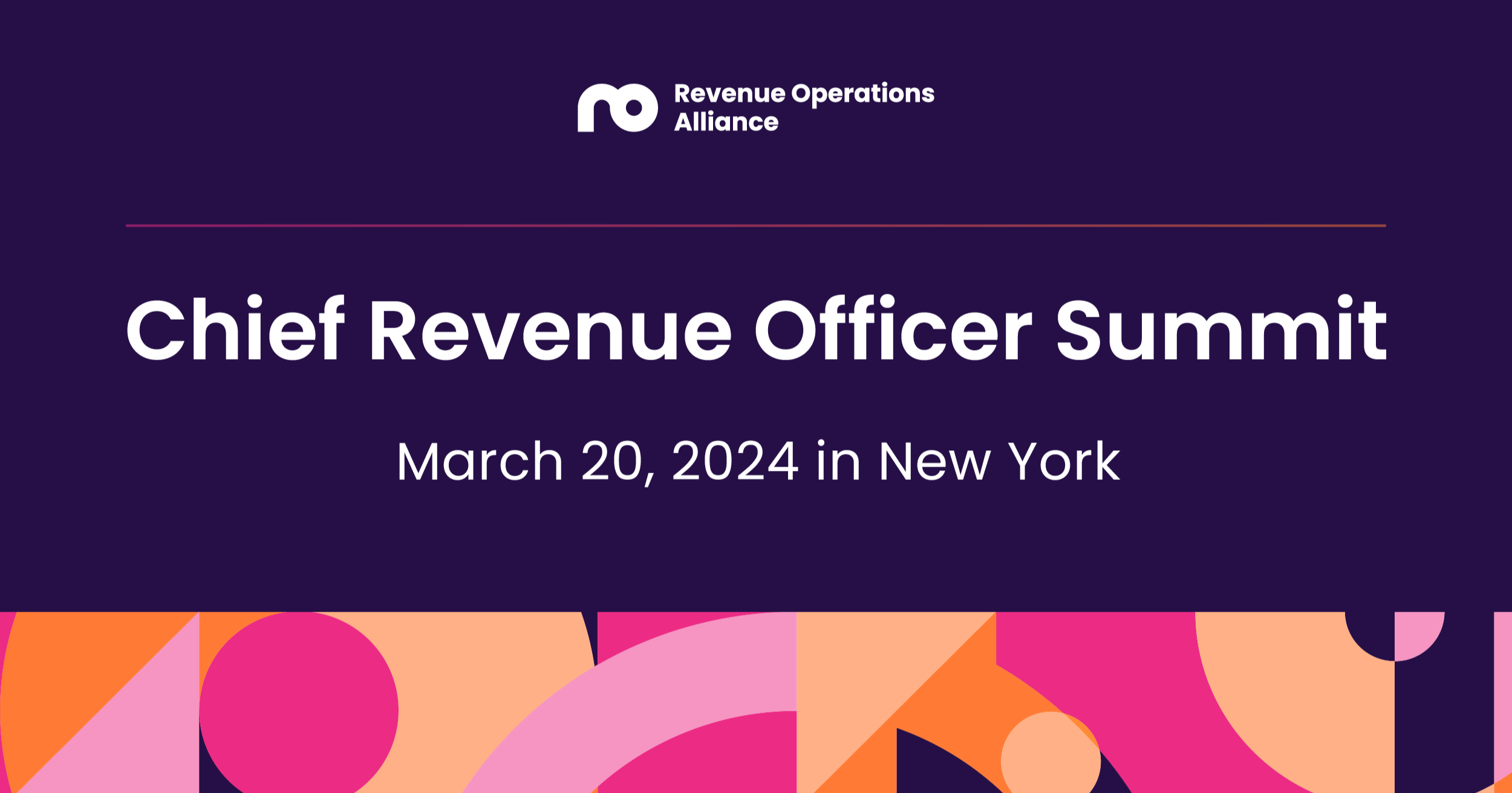 Agenda Chief Revenue Officer Summit New York 2024