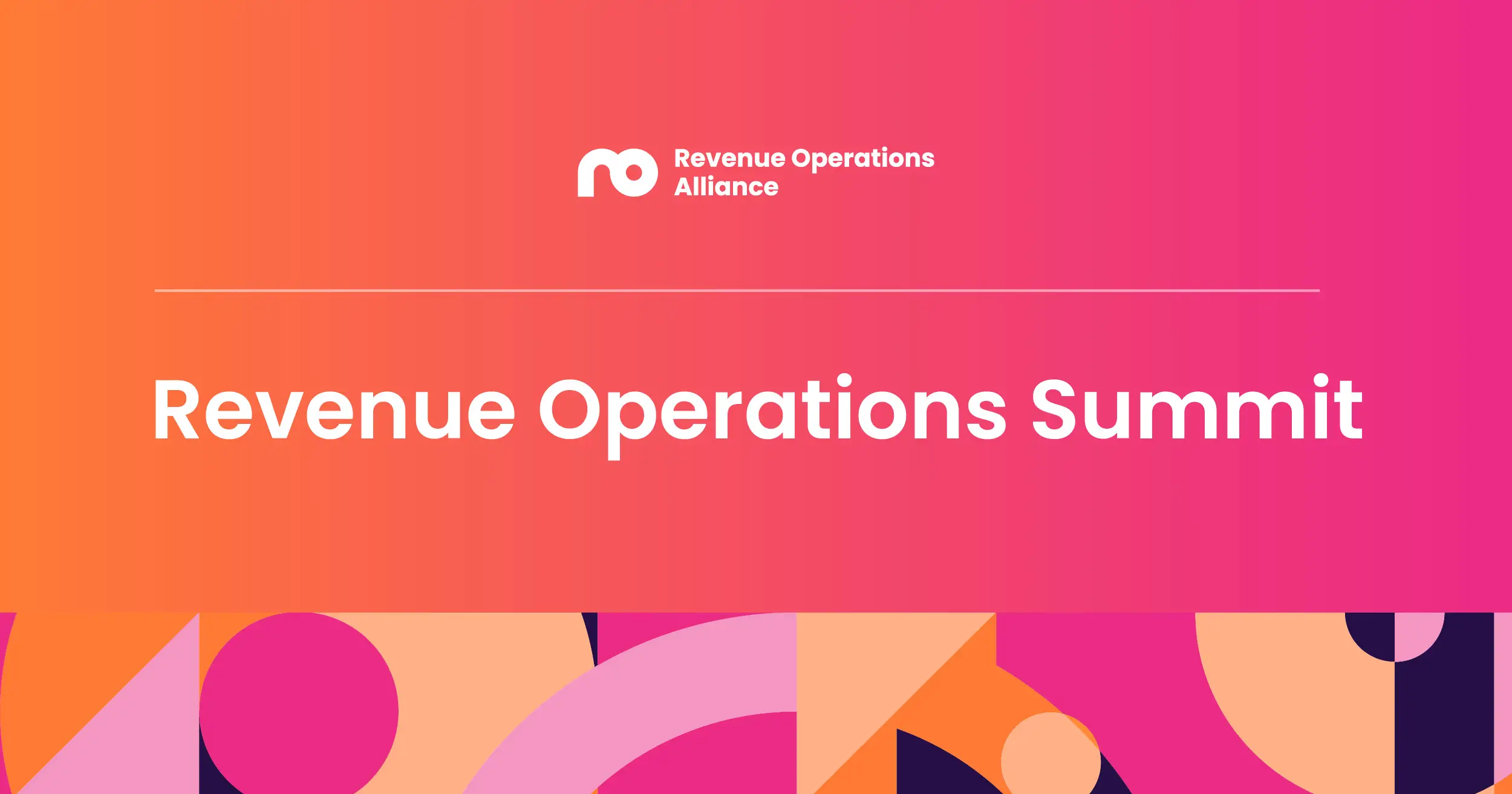 Speakers Revenue Operations Summit New York 2025