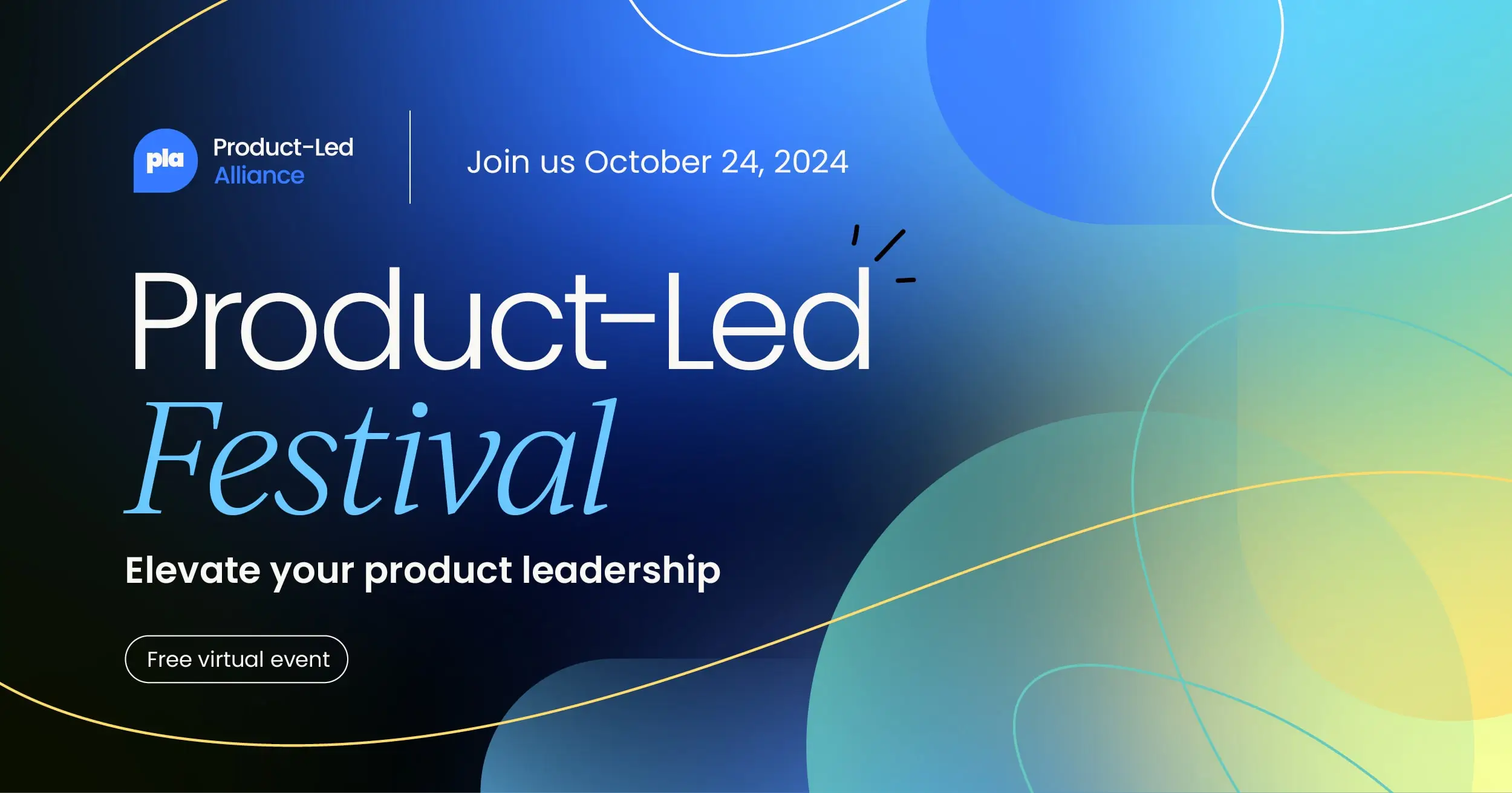 Product led festival october 24 2024